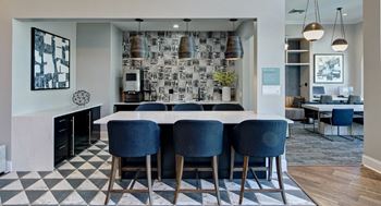 Luxurious Clubhouse at The MilTon Luxury Apartments, Vernon Hills, Illinois